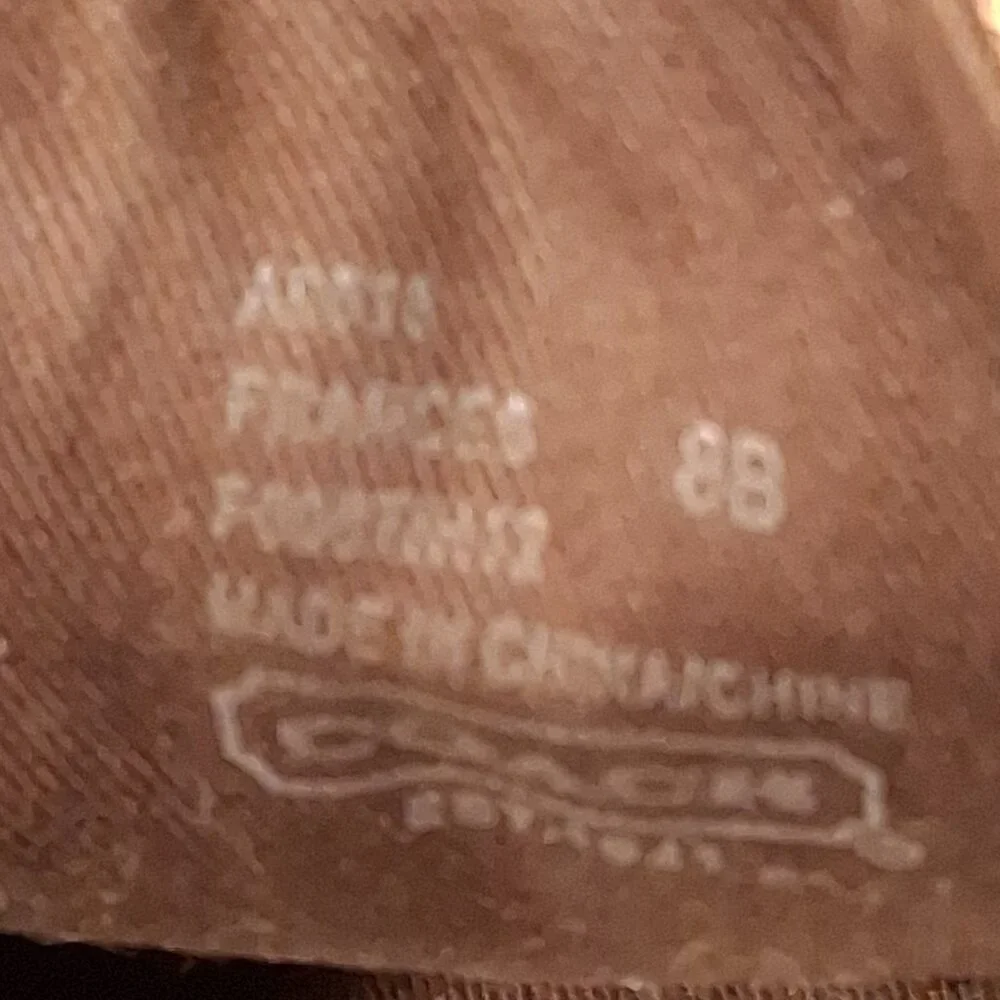 Coach Frances Signature Canvas Low-Top Sneakers Size 8B with Original Box - Picture 12 of 16